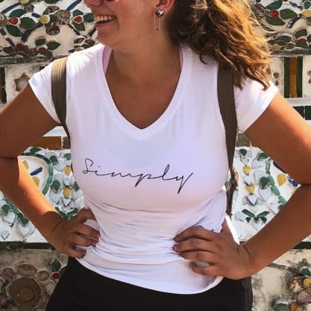 SIMPLY the cutest white tee